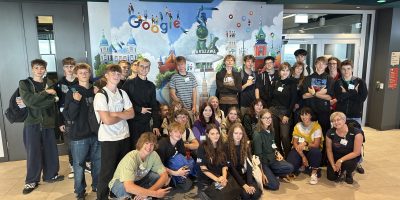 Wizyta kl. 3E w siedzibie Google w Warszawie