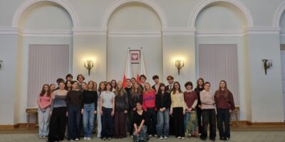 Wizyta klasy 3g w Pałacu Prezydenckim w Warszawie